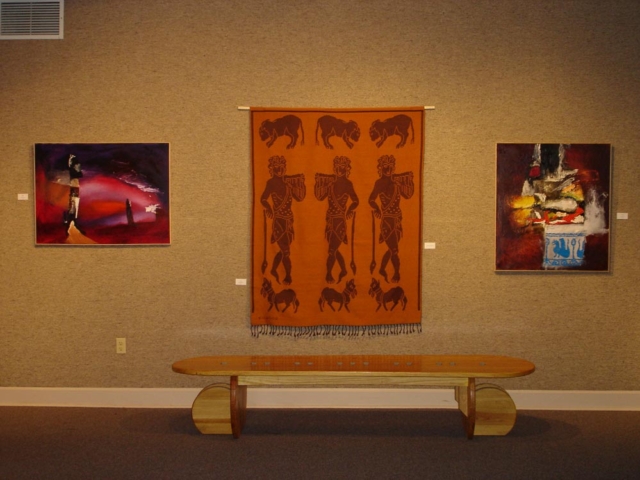 Björn Löwgren and Katarina Qvarnström exhibition at Kingston, NC 2006